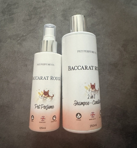 Pet perfume baccarat rouge - pet,