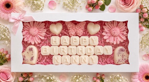 Personalised birthday wax - birthday, melt